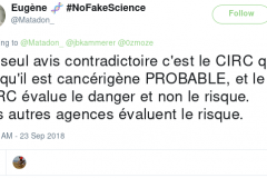 Non, elles ont évalué le danger.